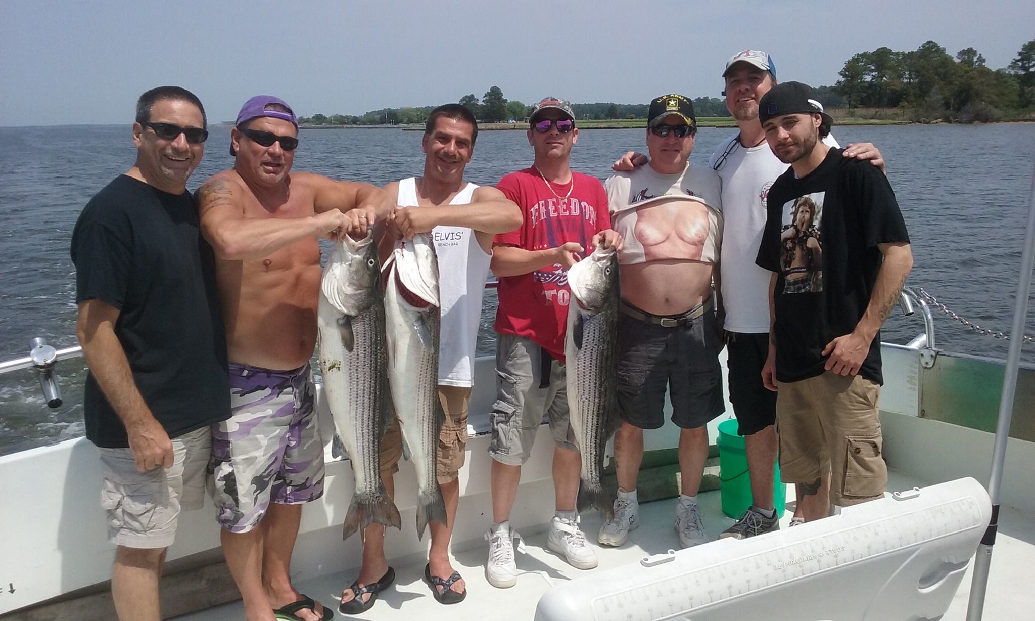 A Nice Catch Of Rockfish On The Day!